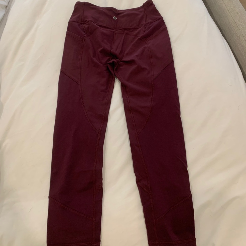 Lululemon Fast and Free High Rise Tight 25”